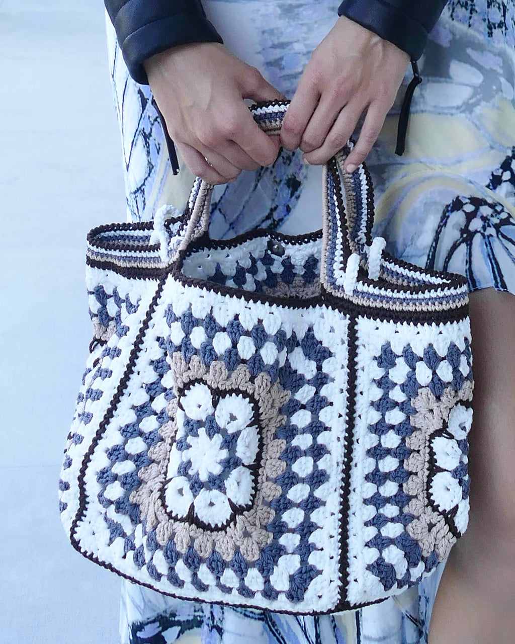 Lenny Love Crochet Tote Bag