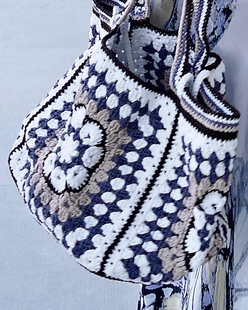 Lenny Love Crochet Tote Bag
