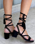Aspen Sandal in Black
