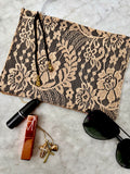 Lace Clutch Bag Value $85