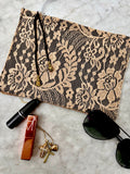 Rosebud Clutch Bag Value $85 (100% off)