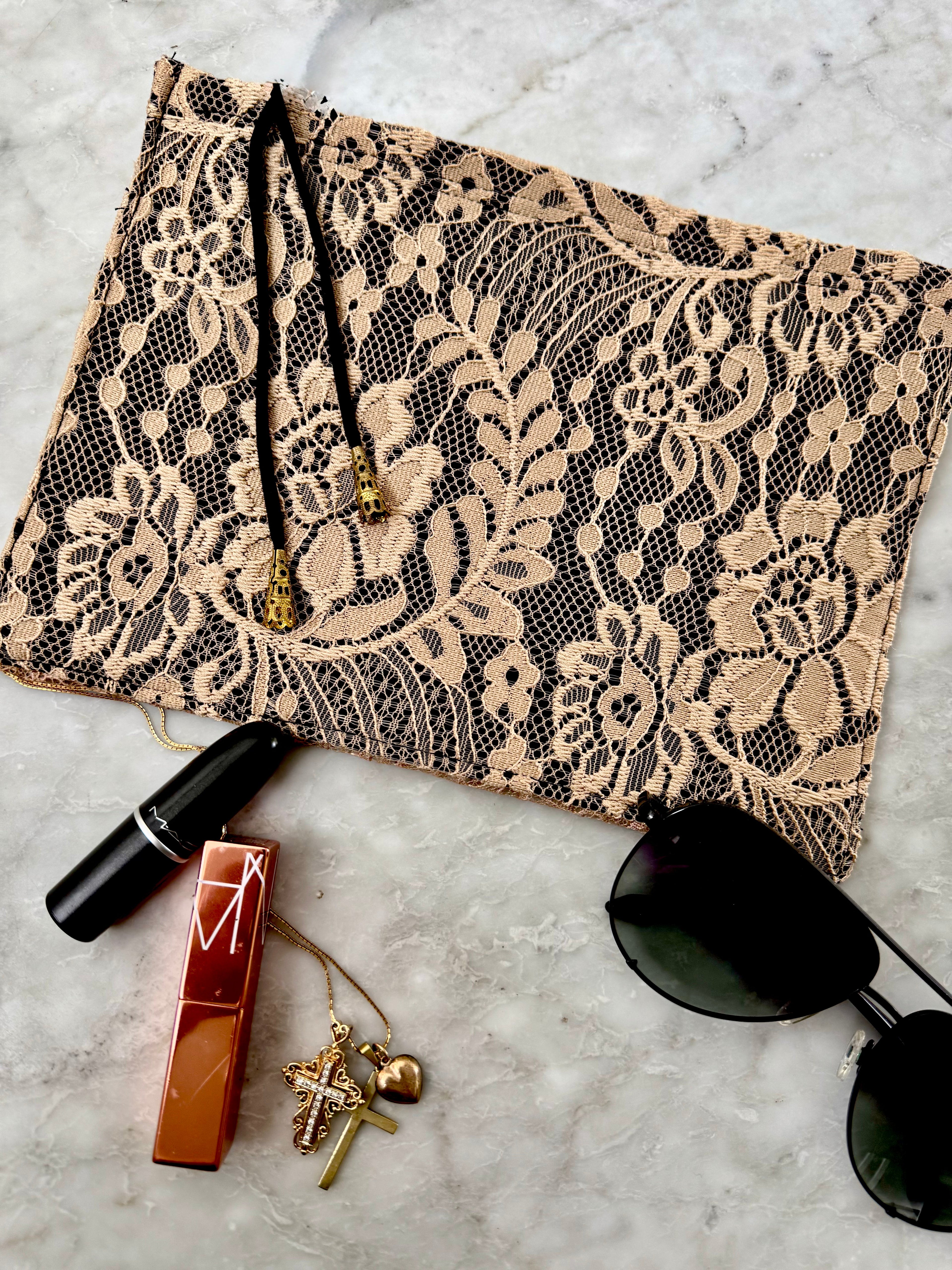 Rosebud Clutch Bag Value $85 (100% off)