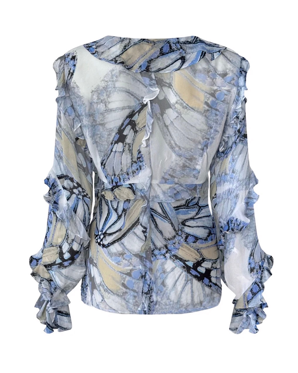 Sloane Ranger Tie Front Blouse