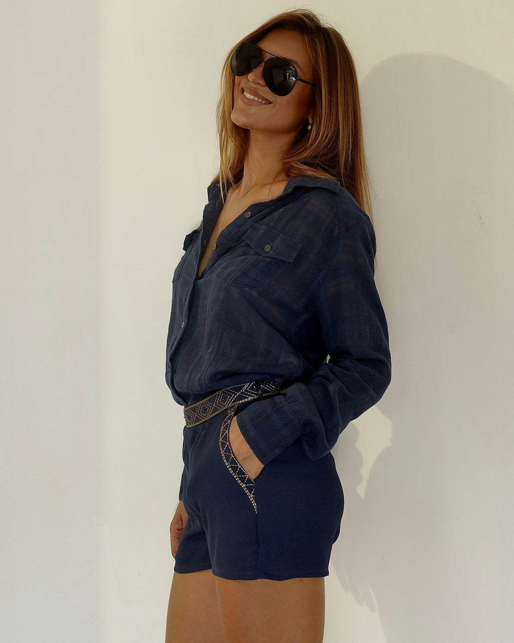 Model is 178cm / 5' foot 10" inches in height and wears a size S