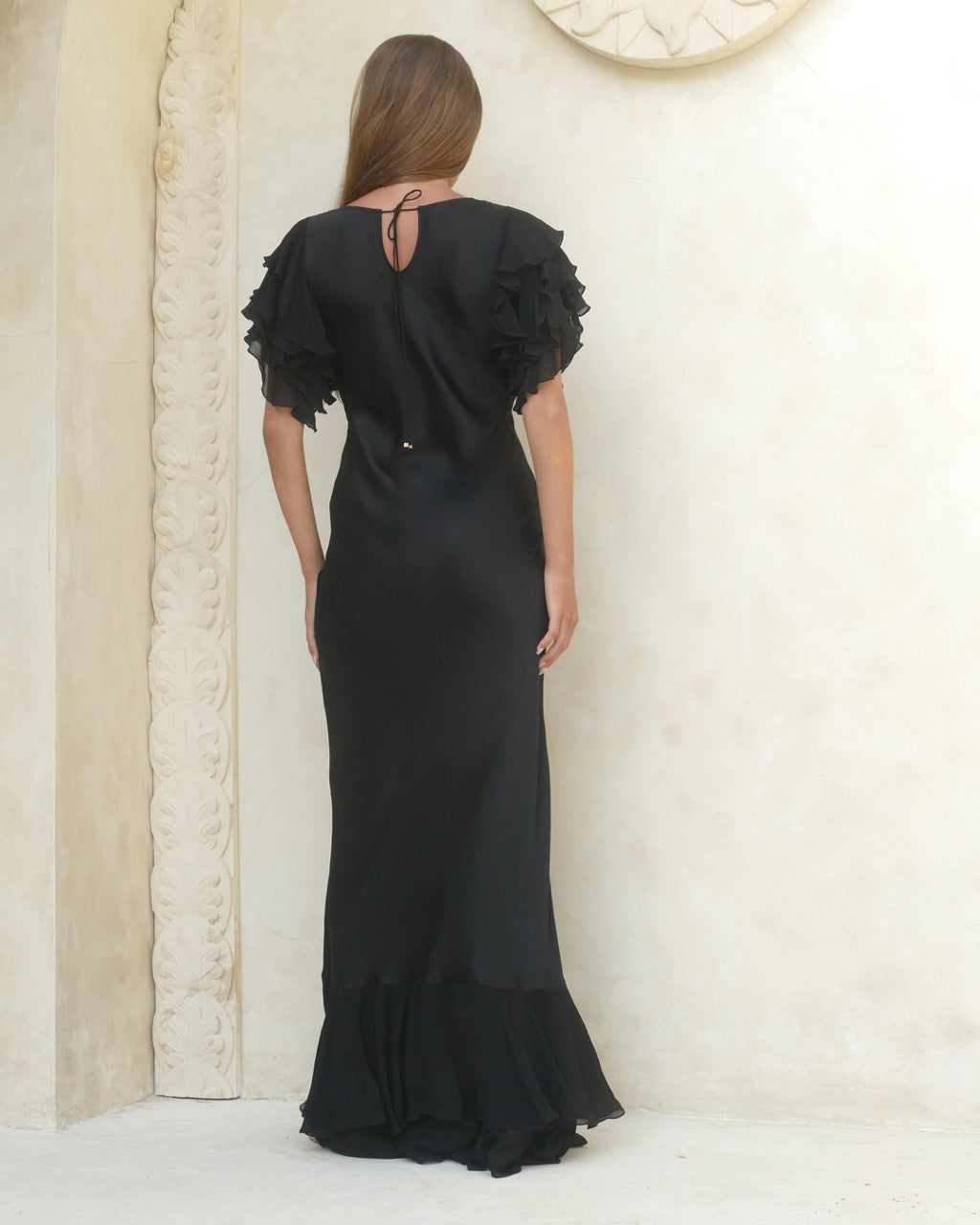 Moonlight Maxi Dress in Black