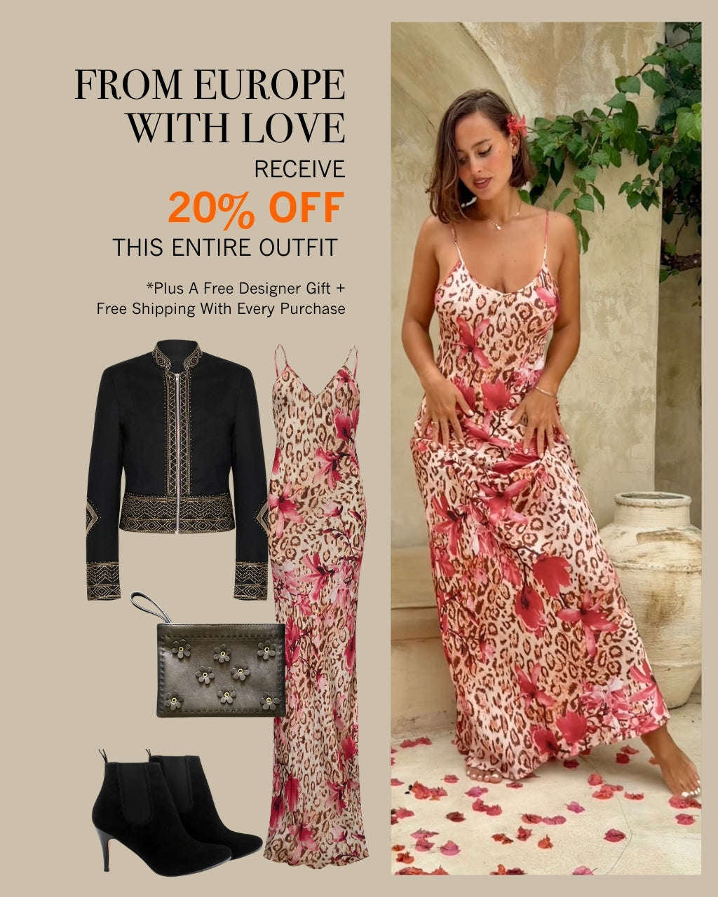 From Europe With Love | Mysterious Ways Maxi Dress