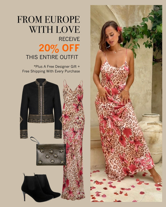 From Europe With Love | Mysterious Ways Maxi Dress