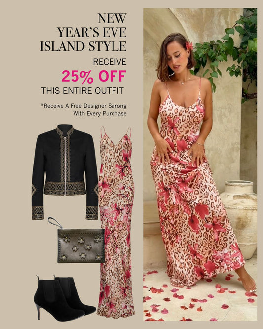 New Year's Eve Island Style | Mysterious Ways Maxi Dress