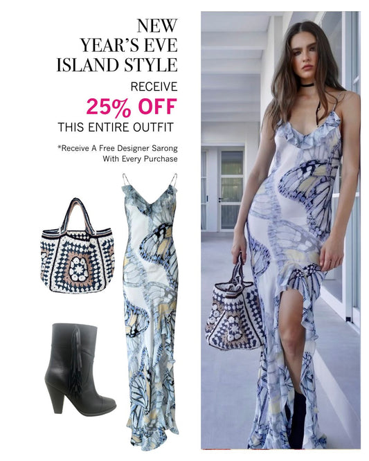 New Year's Eve Island Style | Lolita Maxi Dress