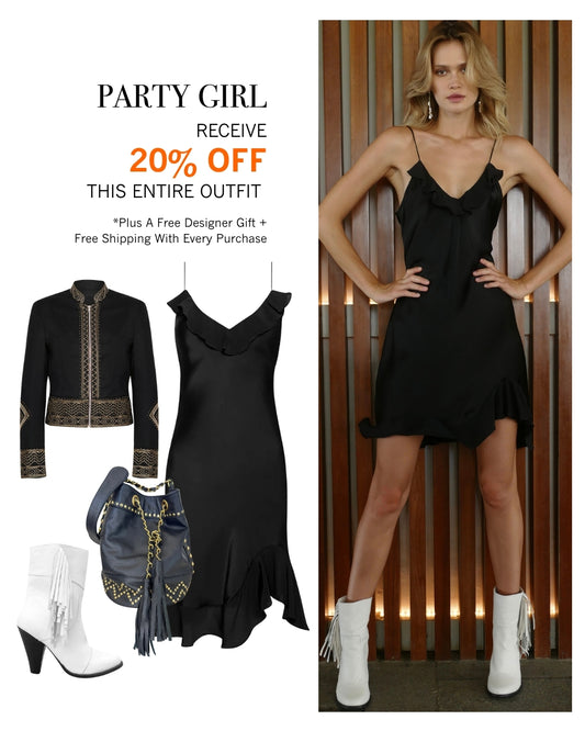 Party Girl | Summer Fling Silk Dress