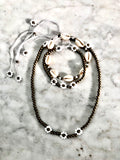 A Set of Beautiful Handmade Friendship Bracelets & a Necklace