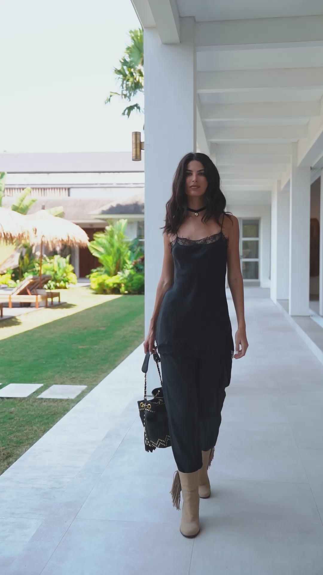 Mayfair Bucket Bag in Black
