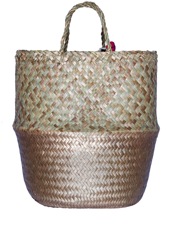 DAY TRIPPER RATTAN BASKET - Little Joe Woman by Gail Elliott E-Boutique
 - 2