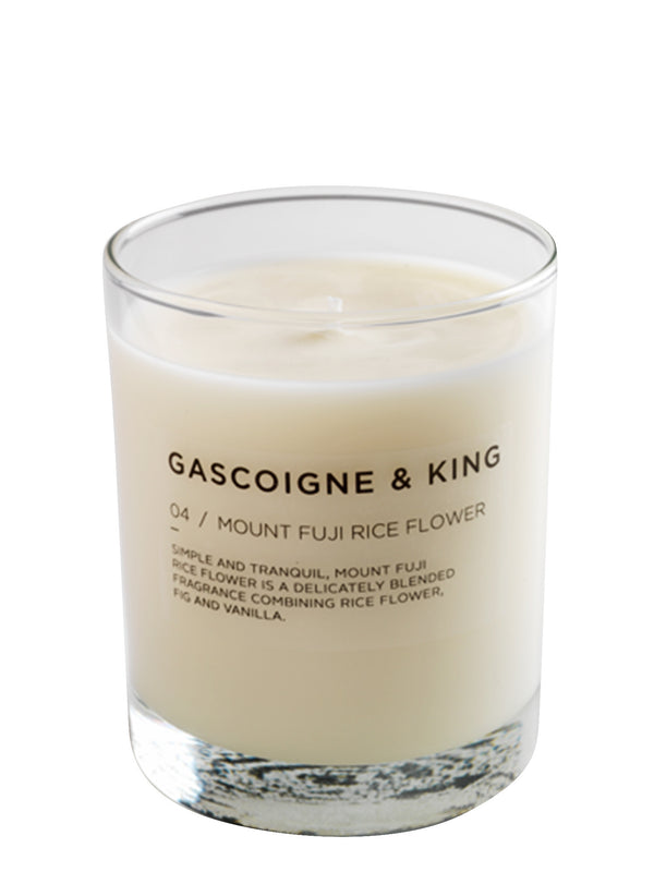 G & K Mount Fuji Rice Flower Scented Candle - sold out - Little Joe Woman by Gail Elliott E-Boutique
