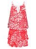 HIGH TIDE RED LACE PRINT DRESS - Little Joe Woman by Gail Elliott E-Boutique
 - 2