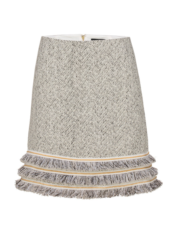 REACH ME WOOL SKIRT - Little Joe Woman by Gail Elliott E-Boutique
 - 1