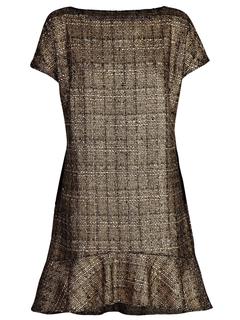 Beautiful Concrete Boucle Dress - Little Joe Woman by Gail Elliott E-Boutique
 - 1