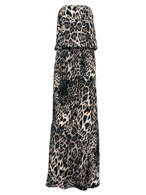 I'M A STAR LEOPARD PRINT DRESS - Little Joe Woman by Gail Elliott E-Boutique - 1