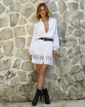 Model is 178cm / 5' foot 10" inches in height and wears a size S