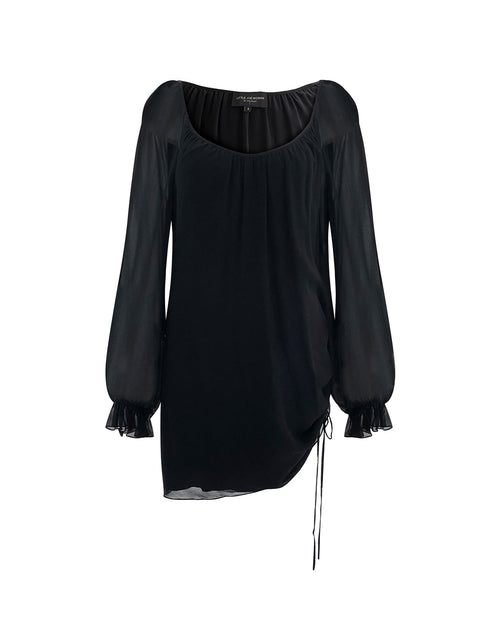 Midnight Star Silk Dress