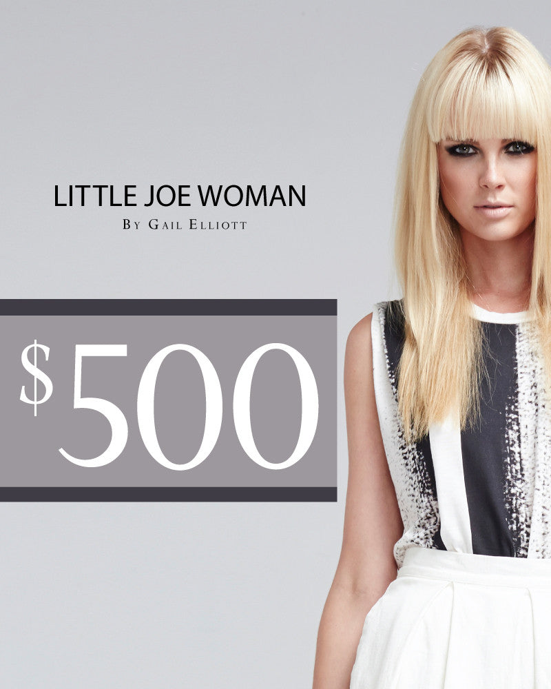 LJW $500 Gift Card - Little Joe Woman by Gail Elliott E-Boutique
