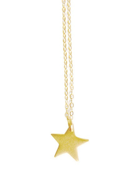 Georgia Muller - Delicate Gold Star Necklace - Little Joe Woman by Gail Elliott E-Boutique
