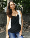 Model is 178cm / 5'10" in height and is wearing a size S