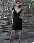 Model is 178cm / 5' foot 10" inches in height and wears a size S