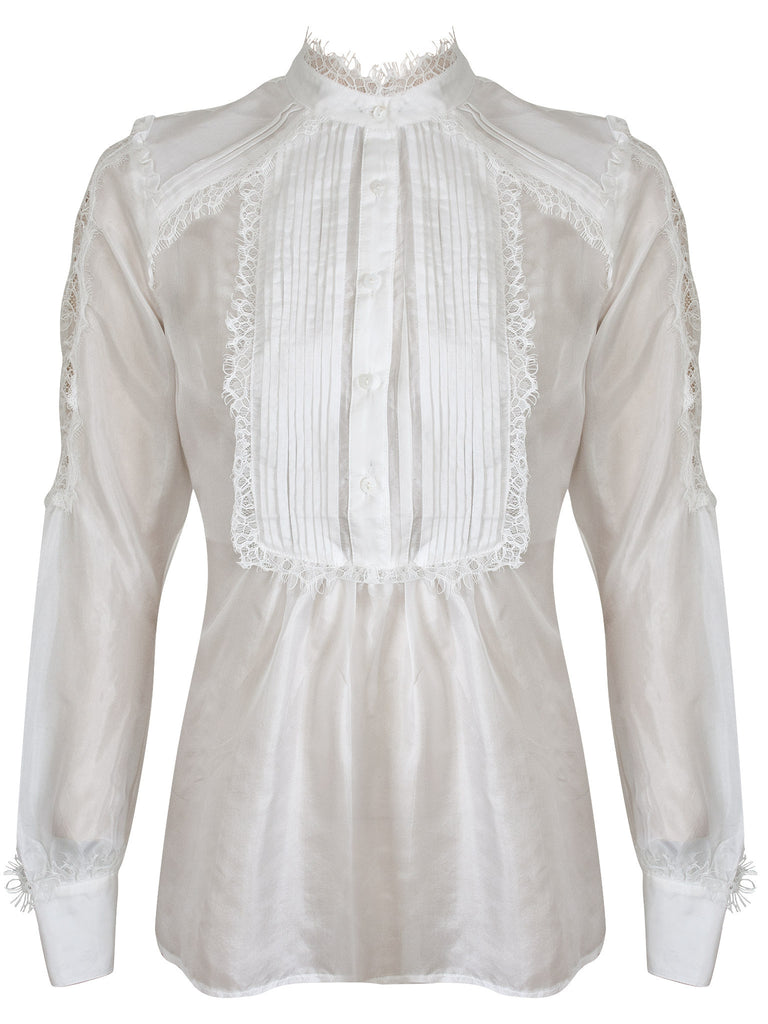 Dragonsnake Silk Blouse- Sold Out - Little Joe Woman by Gail Elliott E-Boutique
 - 1