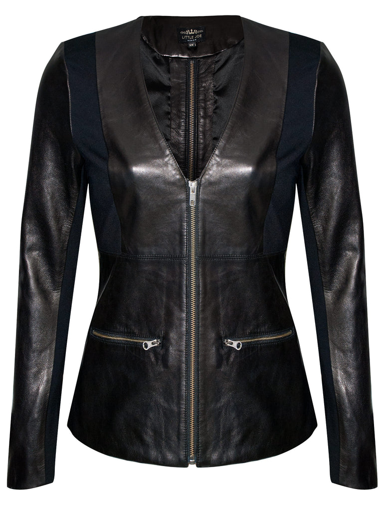 Fire Proof Leather Jacket - Little Joe Woman by Gail Elliott E-Boutique
 - 1