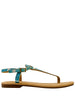 Blue Leather Sandal - Little Joe Woman by Gail Elliott E-Boutique
 - 2