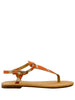 Orange Leather Sandal - Little Joe Woman by Gail Elliott E-Boutique
 - 2