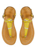 Yellow Leather Sandal - Little Joe Woman by Gail Elliott E-Boutique
 - 1