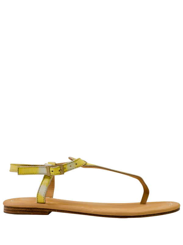 Yellow Leather Sandal - Little Joe Woman by Gail Elliott E-Boutique
 - 2