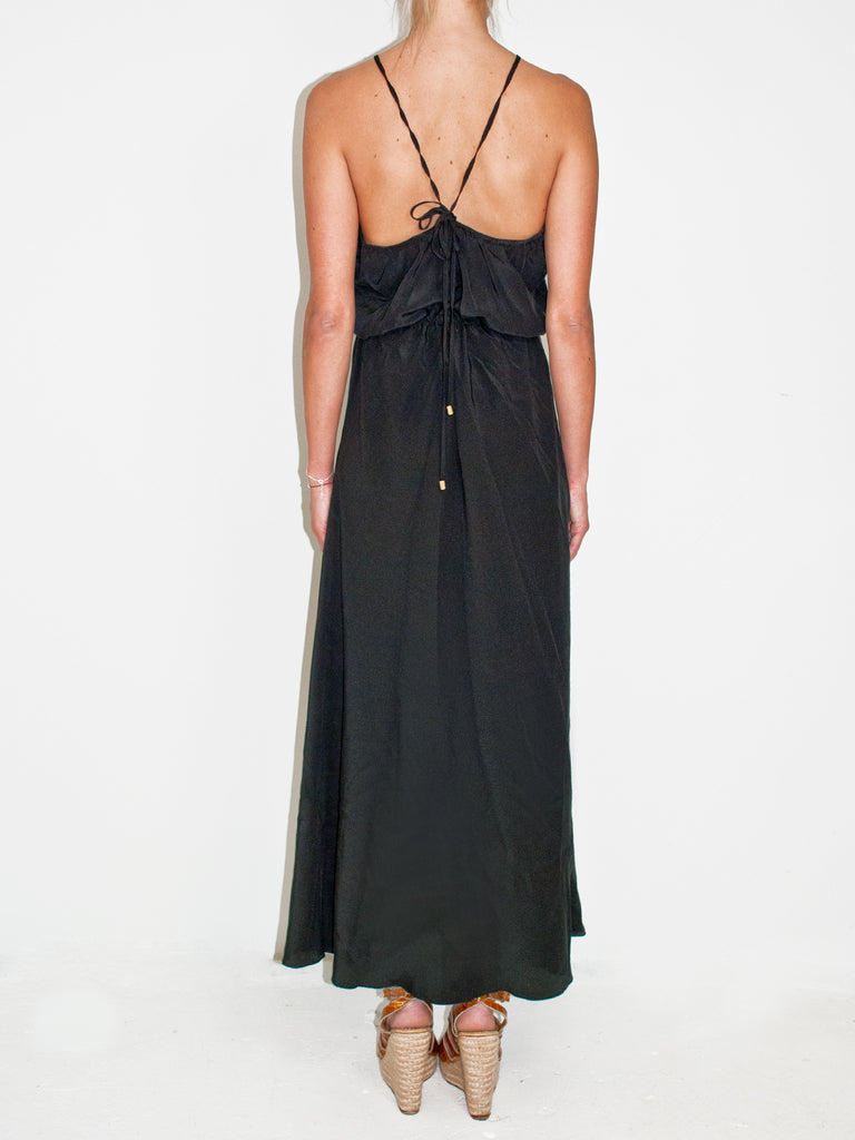 Lyre Silk Maxi Dress - Little Joe Woman by Gail Elliott E-Boutique
 - 4