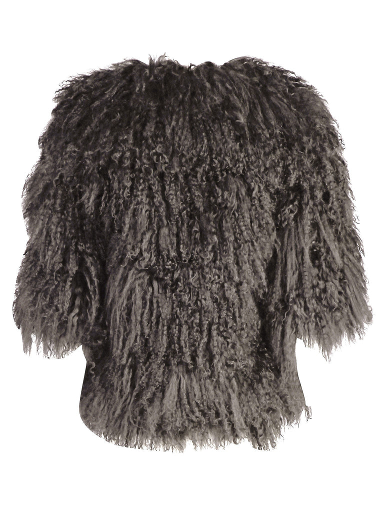 Runaway Mongolian Shearling Jacket (SOLD OUT) - Little Joe Woman by Gail Elliott E-Boutique
 - 2