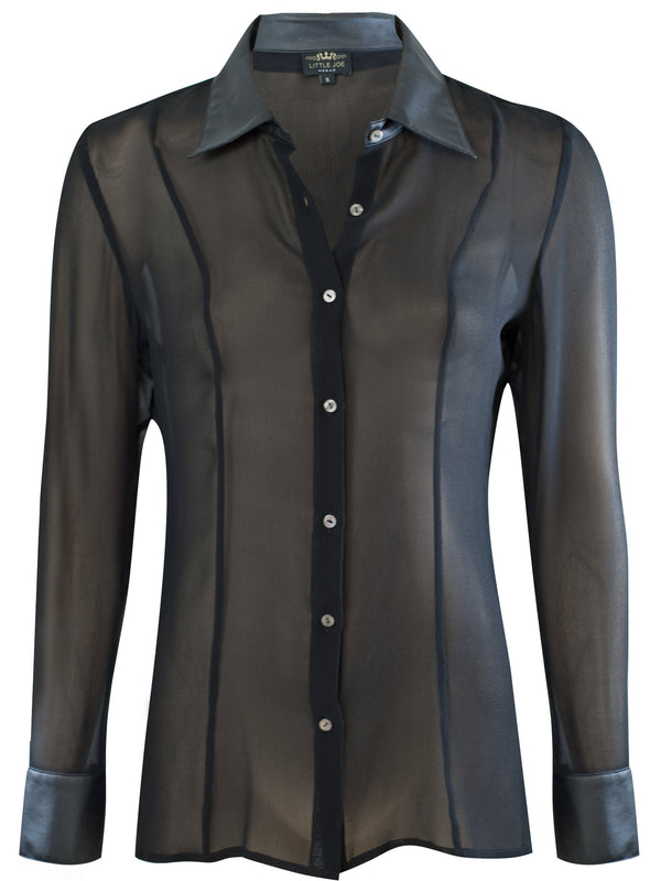 The Constrictor Silk Shirt - Little Joe Woman by Gail Elliott E-Boutique
 - 1