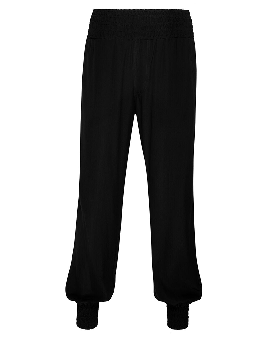 PANT, SILK, BLACK, GAIL, LITTLE JOE WOMAN, 