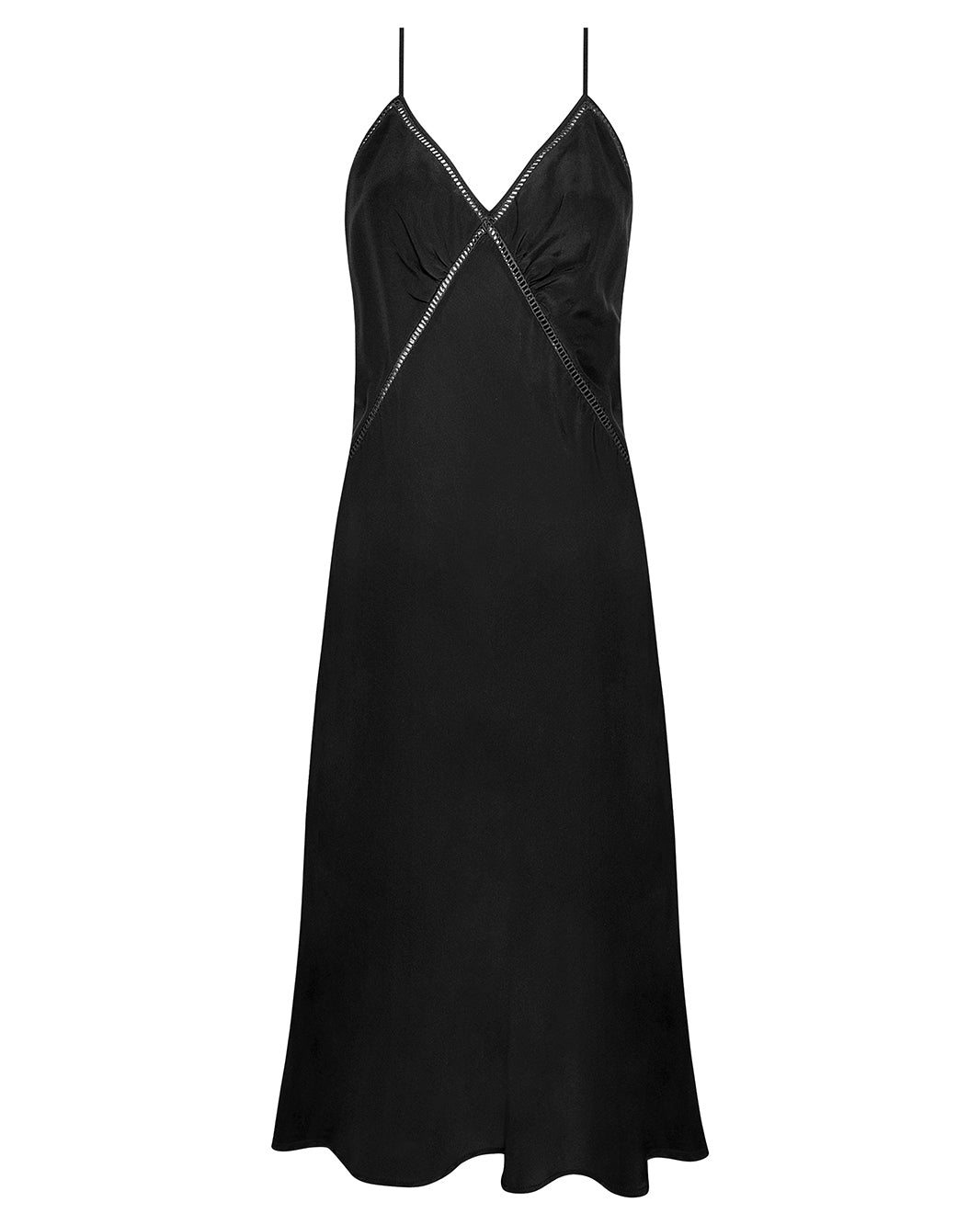 Wild Cherry Silk Dress